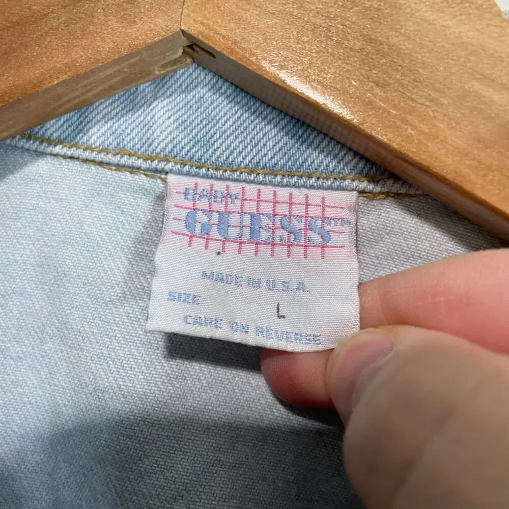 Baby Guess Jean Jacket - Size Large - Picture 6 of 7